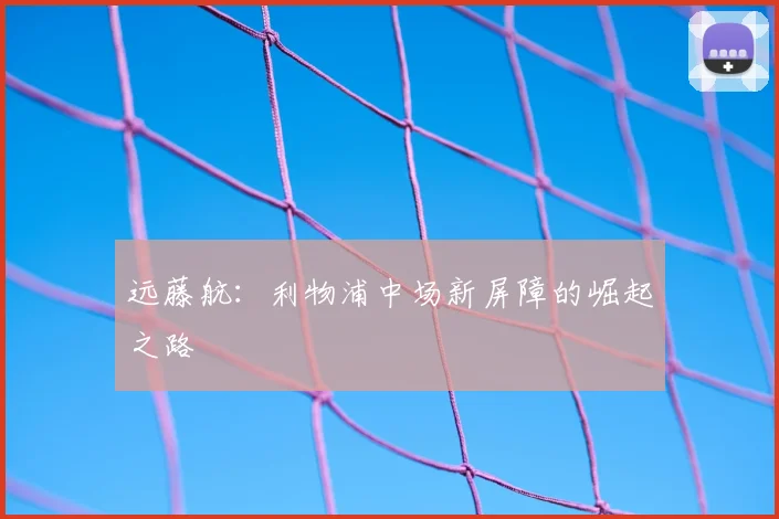 远藤航：利物浦中场新屏障的崛起之路